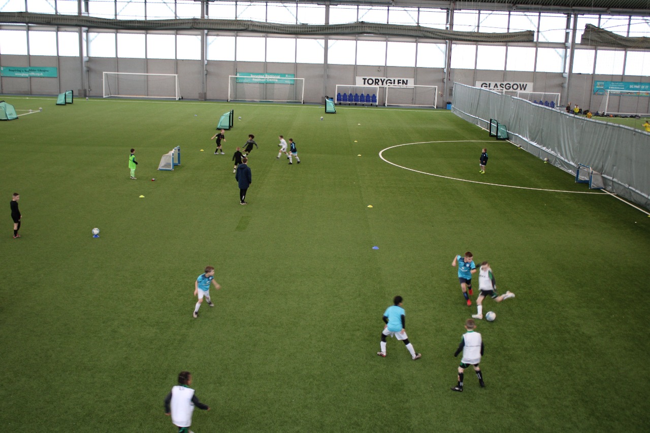 Fast3s football match in action